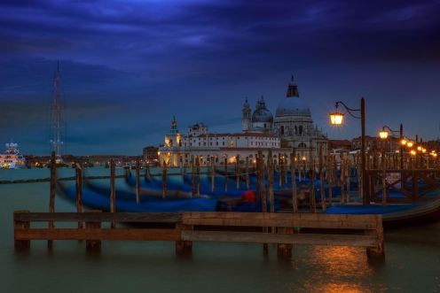 Wenecja - niebieska godzina